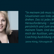 Janine König über ihre Cognitive Coaching Ausbildung