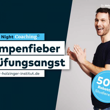 Lampenfieber Prüfungsangst Friday Night Coaching 50