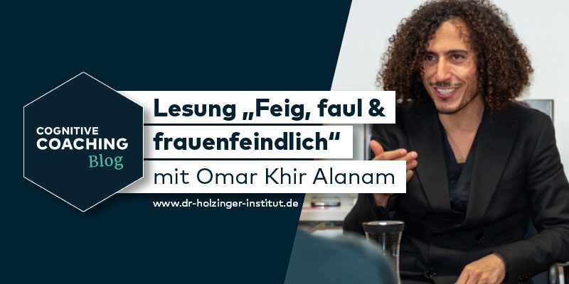 Lesung im DHI: "Feig, faul, frauenfeindlich" mit Omar Khir Alanam