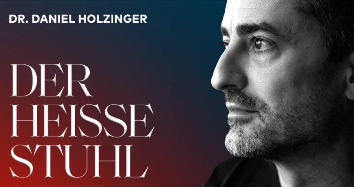 Podcast "Der heiße Stuhl" von Dr. Daniel Holzinger